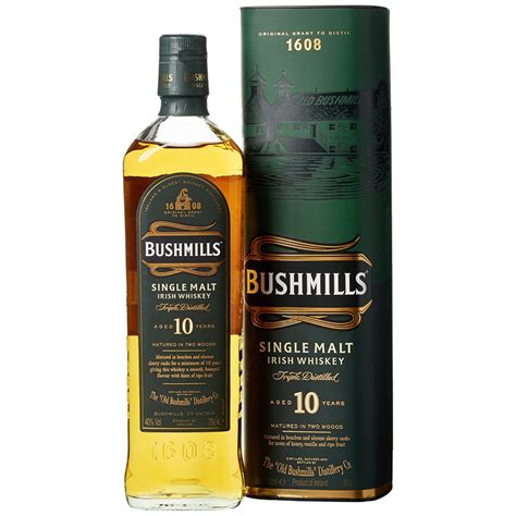Bushmills 10 Year Old Single Malt Irish Whiskey 70 Cl Roma Wines