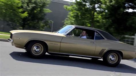1969 Chevy Camaro Rally Sport Rs Restored Olympic Gold Original Youtube