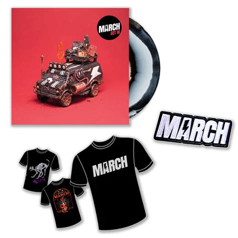 Get In Vinyl Shirt Patch Bundle March