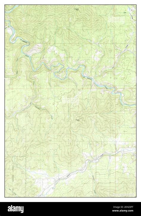 Lindstrom Peak Idaho Map 1985 124000 United States Of America By