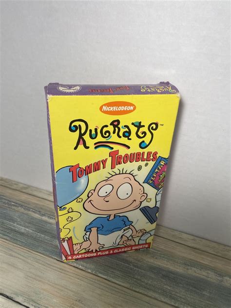 Rugrats Tommy Troubles VHS 1996 Nick Orange Tape 97368368538 EBay
