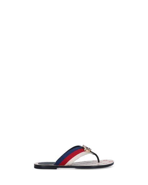Gucci Flat Shoes In White Lyst