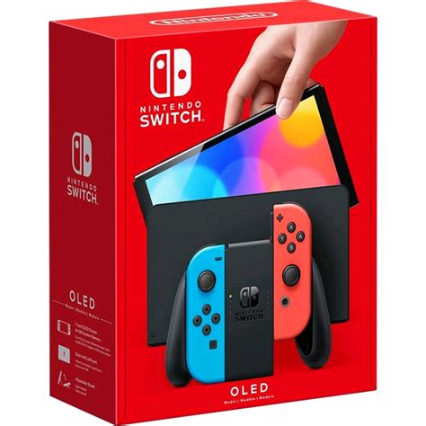 Nintendo Switch Oled Neon Blue And Neon Red Joy Con Expansys Australia
