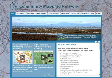 Community Mapping Network Website Design Online Marketing Website