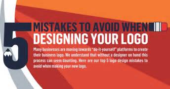 5 Mistakes To Avoid When Designing A Logo Infographic
