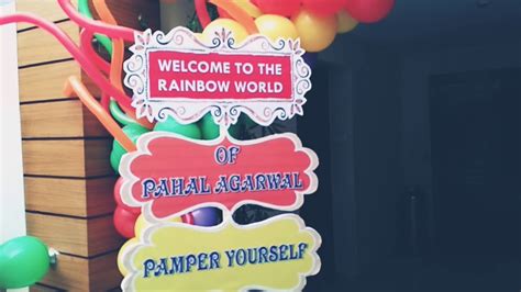 Pahal First Birthday Rainbow Theme YouTube