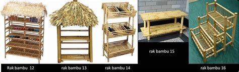 Adapun kelebihan dari bambu yaitu batangnya yang lentur menyebabkan bambu tidak mudah patah ketika dibuat kerajinan. Gambar Taman Bambu Nusantara Aneka Model Furnitur Gambar Rak Buah Buahan di Rebanas - Rebanas