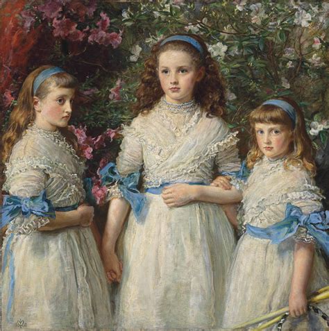 Sir John Everett Millais Pra 1829 1896 Sisters 19th Century