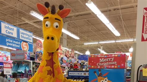 At Toys R Us Hq Everything Is On Sale Even Geoffrey The Giraffe
