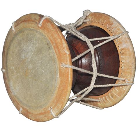 Large Indian Hand Percussion Damru Folk Musical Instrument