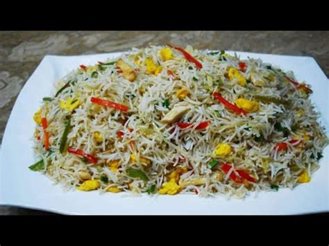It is great with egg drop soup, and egg rolls. Fried chicken rice recipe | yummy restaurant fried rice ...