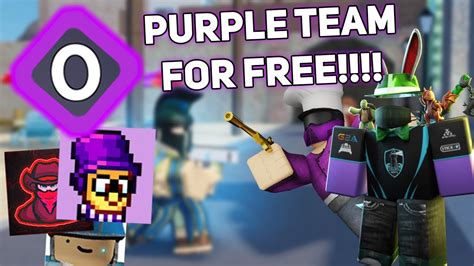 Free skins, announcer voices, and money. how to get purple team in arsenal.. | ROBLOX - BlogTubeZ