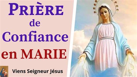 Prière De Confiance Et De Protection à La Vierge Marie Vierge Marie