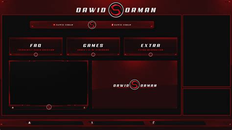 Twitch Overlays On Behance