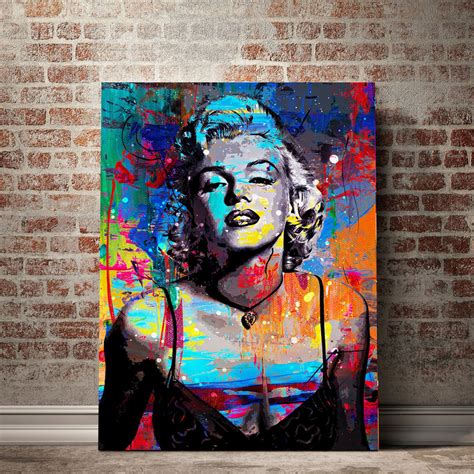 Marilyn Monroe Canvas Legendary Wall Art