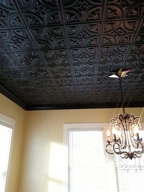 The steel has no coating, resulting in rusting quickly. Faux tin ceiling tiles ideas - decorate your home creatively