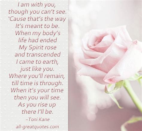 Beautiful Sympathy Card Messages And In Loving Memory This Poem Can