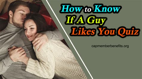 We would like to show you a description here but the site won't allow us. How To Know If A Guy Likes You Quiz (With 6 Signs To Tell)