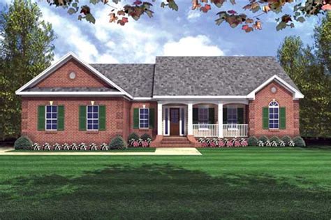 Traditional Ranch House Plans Home Design Hpg 1802 7839