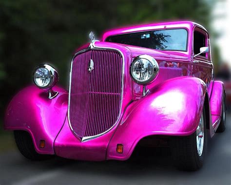 Pink Plymouth Carflash Fightbreastcancer Ferraripink Pink Car