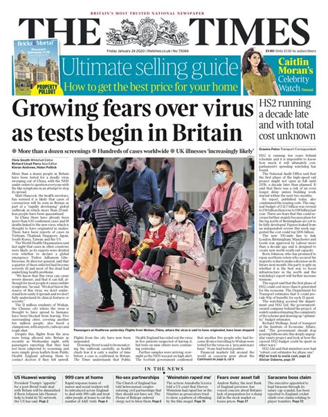 Informazione scientifica per dare informazioni corrette, semplici ed in staff di covid newspaper. China coronavirus: 14 test negative in UK as military ...