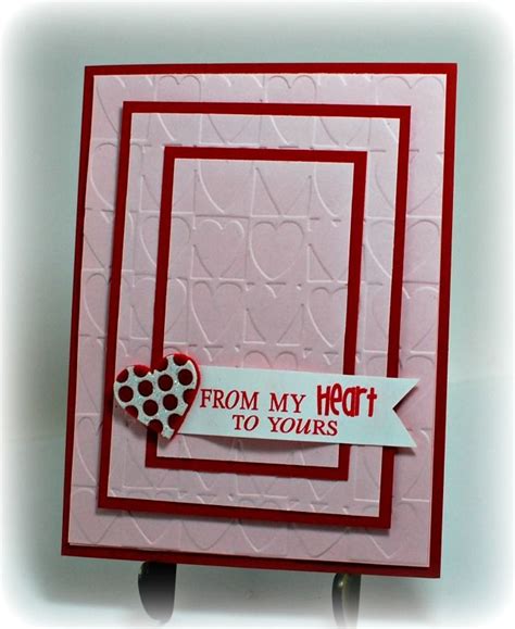 Simply Elegant Paper Crafts Greeting Cards Handmade Valentines Cards