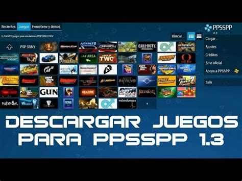 Sabemos que aparte de buscar juegos directamente, ingresando el nombre, también te gustaría explorar los. MEJORES JUEGOS PARA PPSSPP ANDROID 2018 / PSP/EN EN ...