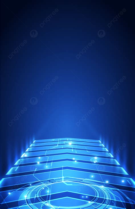 Blue High End Atmosphere Technology Future Background Wallpaper Image