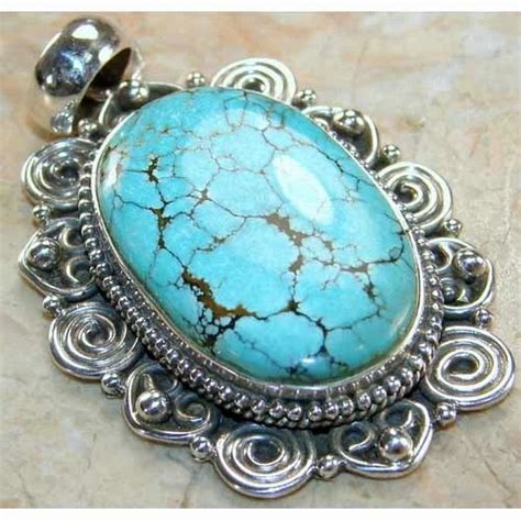 Tibetan Turquoise Pendant At Rs 1540piece फ़िरोज़ा पेंडेंट In Jaipur