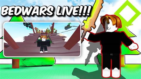 Playing Custom Matches With Viewers Live 🔴 Roblox Bedwars Youtube