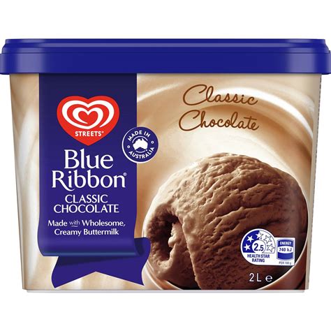 Calories In Streets Blue Ribbon Crafted Classic Cookies And Cream