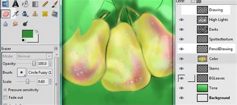 Its really hard to draw like that. Painting with a Wacom Tablet in GIMP