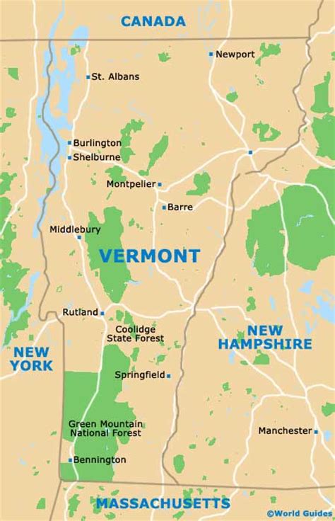Vermont State Tourism And Tourist Information Information About