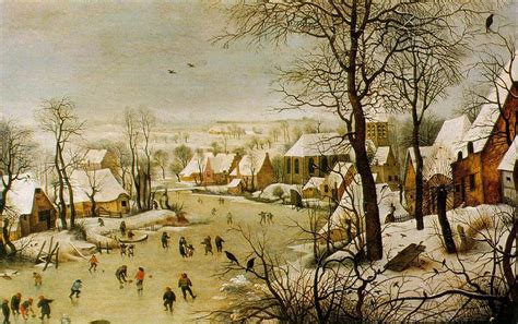 Winter Landscape Paintings By Dutch And English Masters C 1300 1850