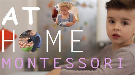 How To Teach Montessori At Home Youtube