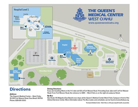 Parking And Directions At The Queens Medical Center West O‘ahu The