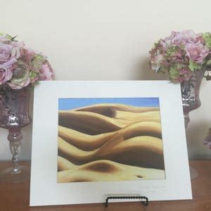 Desert Bodyscape Art By Alla Gerzon X Matted Print Etsy