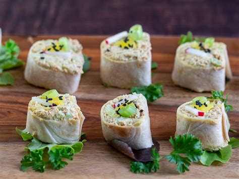 Curried Tuna Salad Roll Ups Healthy World Cuisine Healthy World Cuisine