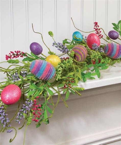 Easter Egg Garland Easter Celebration Pinterest Best Easter And