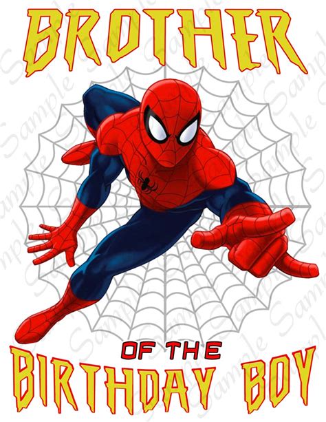 Spiderman Birthday Shirt Svg - 76+ Crafter Files