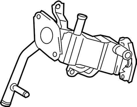 2007 prius exhaust system replacement. Toyota Prius Egr. Cooler. Pipe. Cools exhaust gas before it enters the egr valve. Sub ...