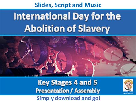 International Day For The Abolition Of Slavery Assembly Key Stages 4