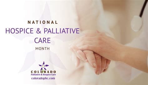 National Hospice And Palliative Care Month Colorado Palliative