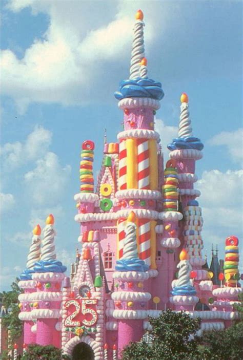 Walt Disney World 25th Anniversary 1997 Disney Castle Candy Castle