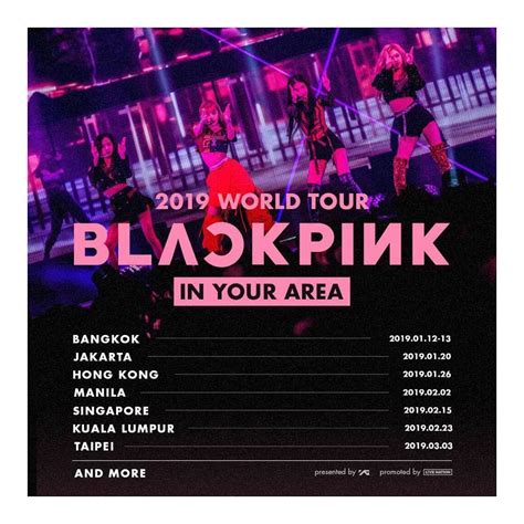 Blackpink 2019 world tour in your area. BLΛƆKPIИK di Instagram "BLACKPINK 2019 WORLD TOUR [IN YOUR ...