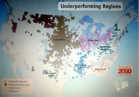 America 2050 Underperforming Regions And Cities This Map Id Flickr