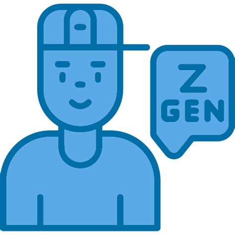 Generation Z Generic Color Lineal Color Icon