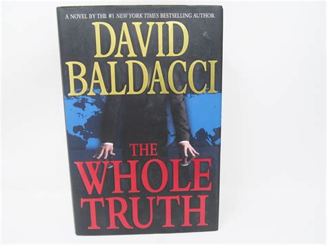 David Baldacci The Whole Truth Hardback Book Etsy In 2021 Wholeness
