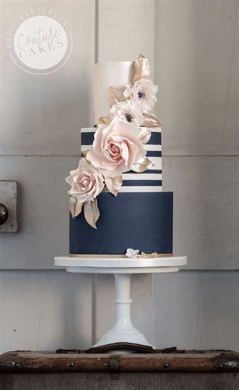 tiered wedding cakes for stamford lincolnshire striped wedding rose gold wedding cakes
