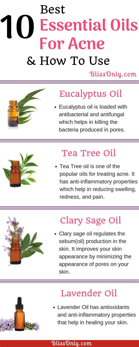 10 Best Essential Oils For Acne And How To Use Blissonly